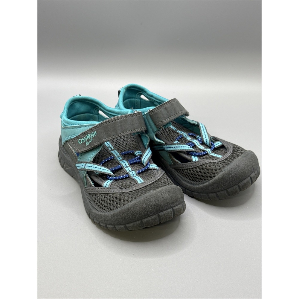 OshKosh B'Gosh BGOSH‎ Paul Toddler Sandals 9M blue gray